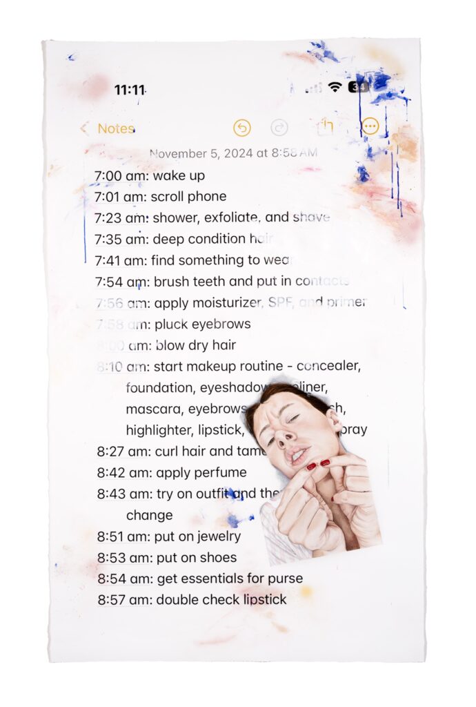 7:01 am: scroll phone