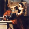 Sirani, Elisabetta. "Timoclea uccide il capitano di Alessandro Magno." 1659.