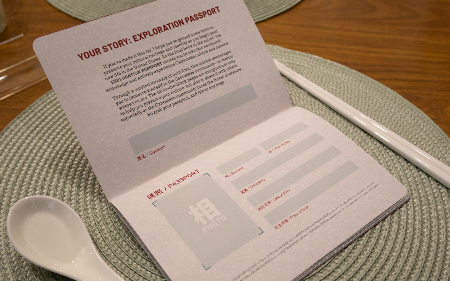 Book Five: Your Story Exploration Passport